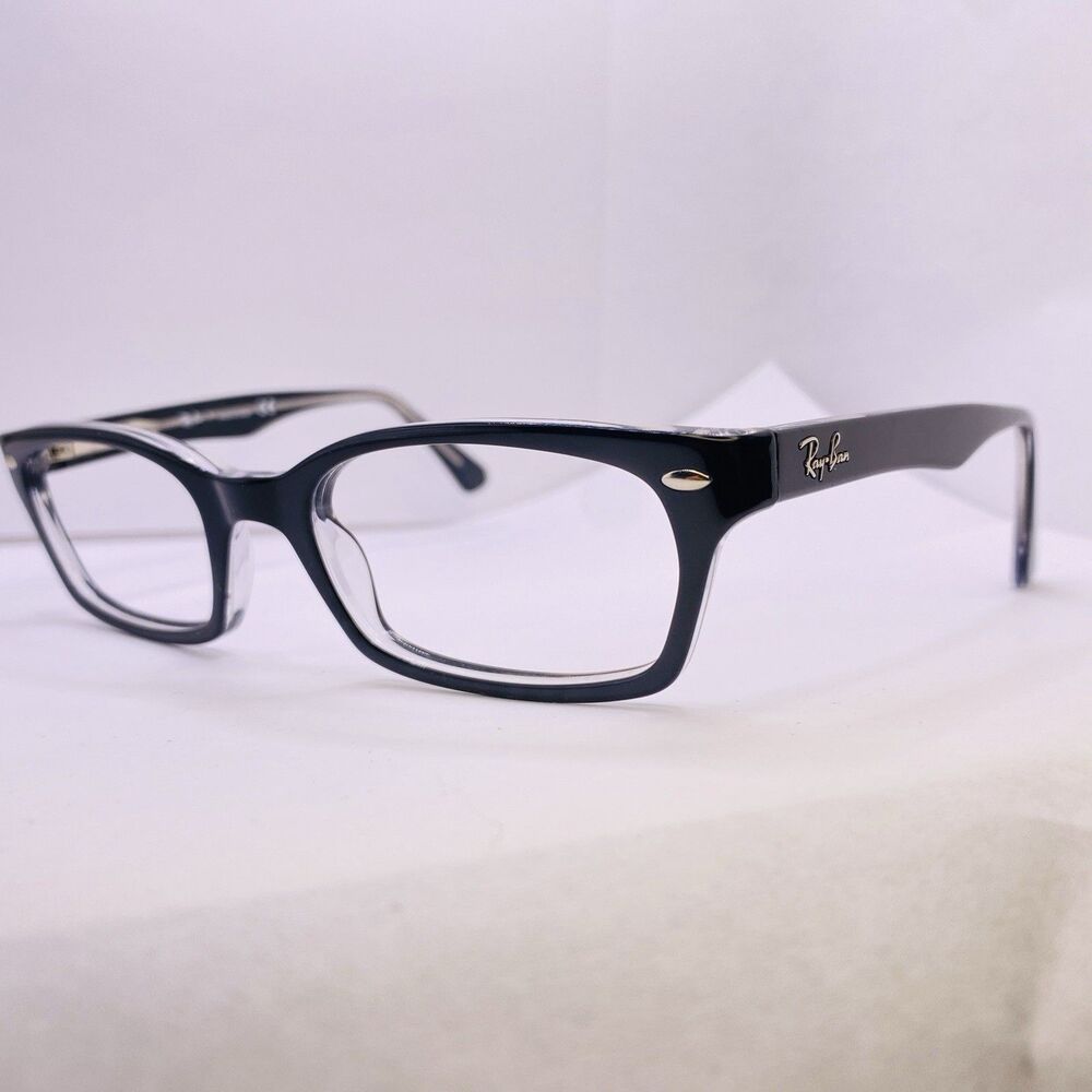 Ray-Ban Eyeglasses Frames Authentic RB 5150 2034 52 [] 19 135 Black Transparent